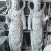 Mỹ Thuật Tuấn Anh sản xuất tượng hộ pháp xi măng theo nhiều kích thước, phù hợp với chùa, đền và các công trình tâm linh.