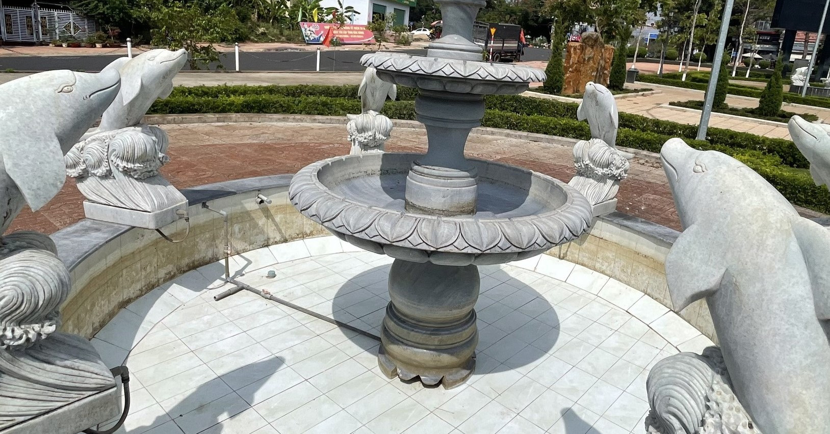 Đài phun nước bê tông