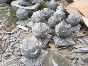 hoa sen xi măng