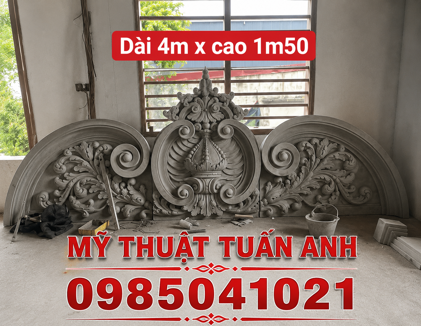 Các mẫu chương mặt tiền trang trí biệt thự - Ảnh 6