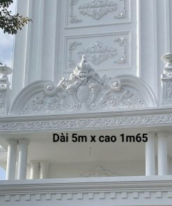 Alternative view of Phù điêu xi măng trang trí biệt thự đẹp sang
