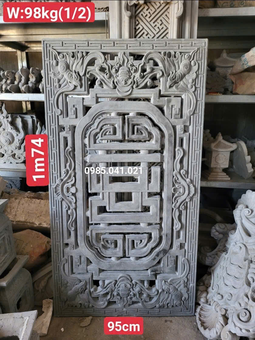 Chữ Thọ Xi Măng - Ảnh 2