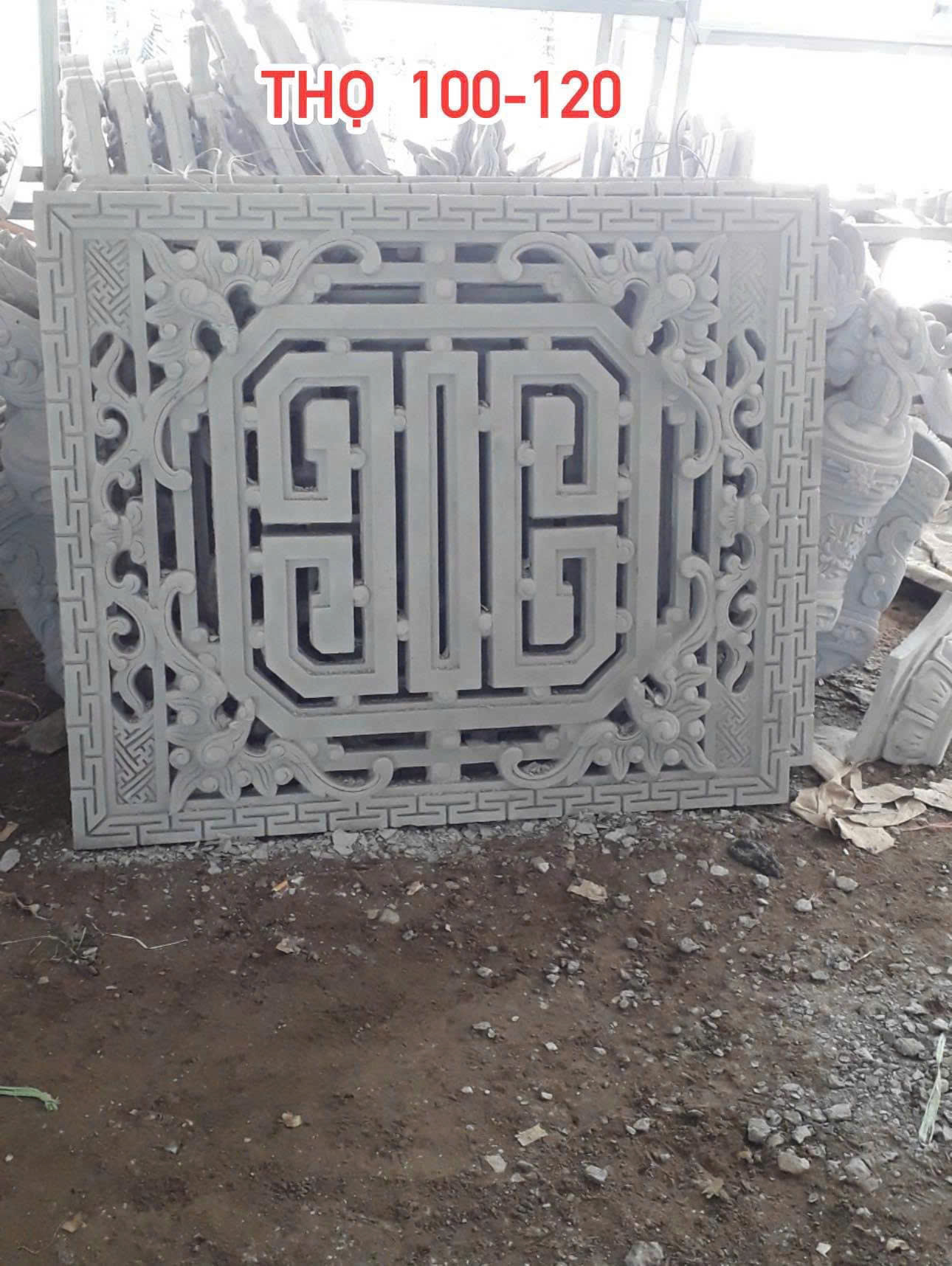 Chữ Thọ Xi Măng - Ảnh 3