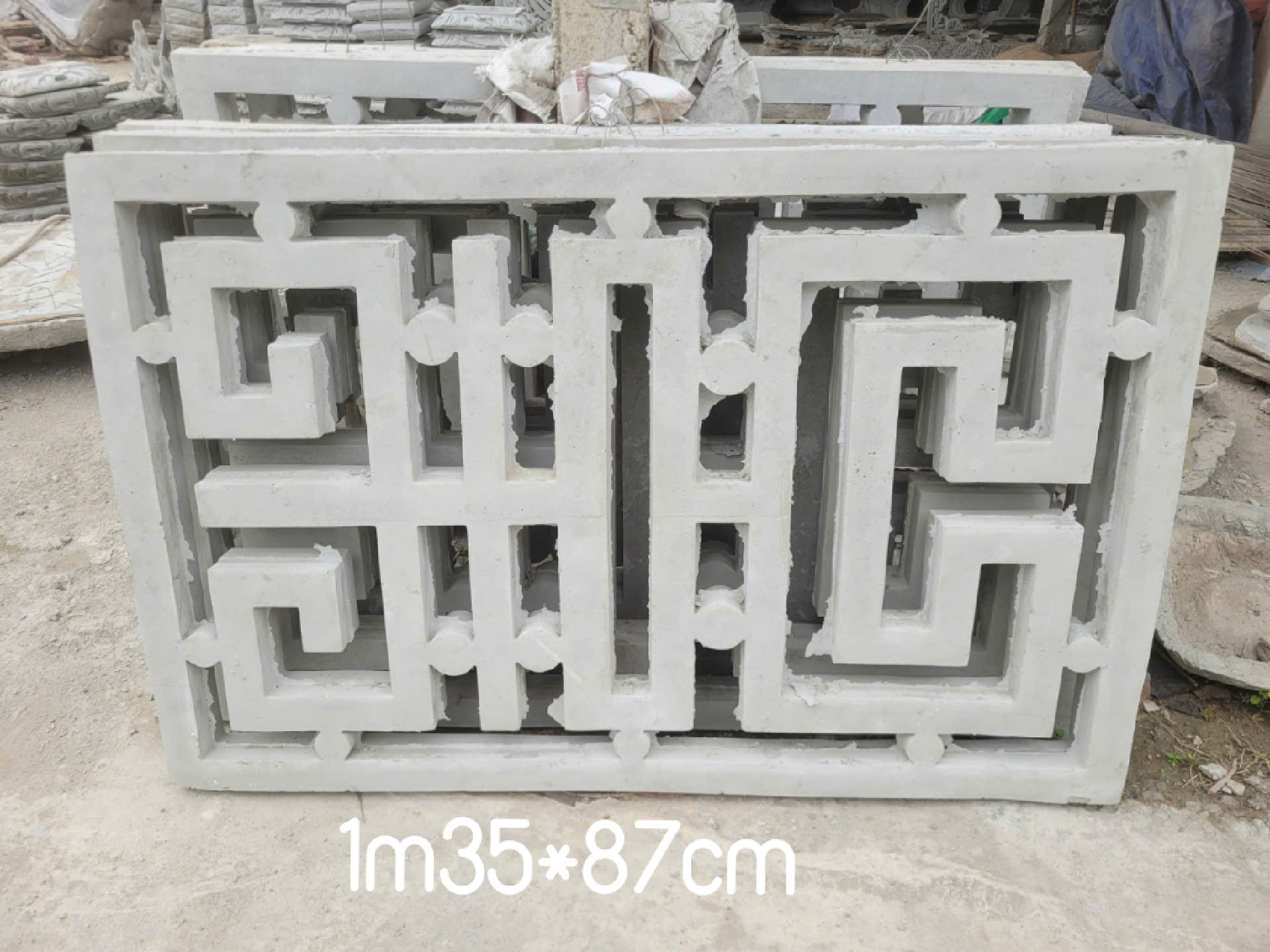 Chữ Thọ Xi Măng - Ảnh 8