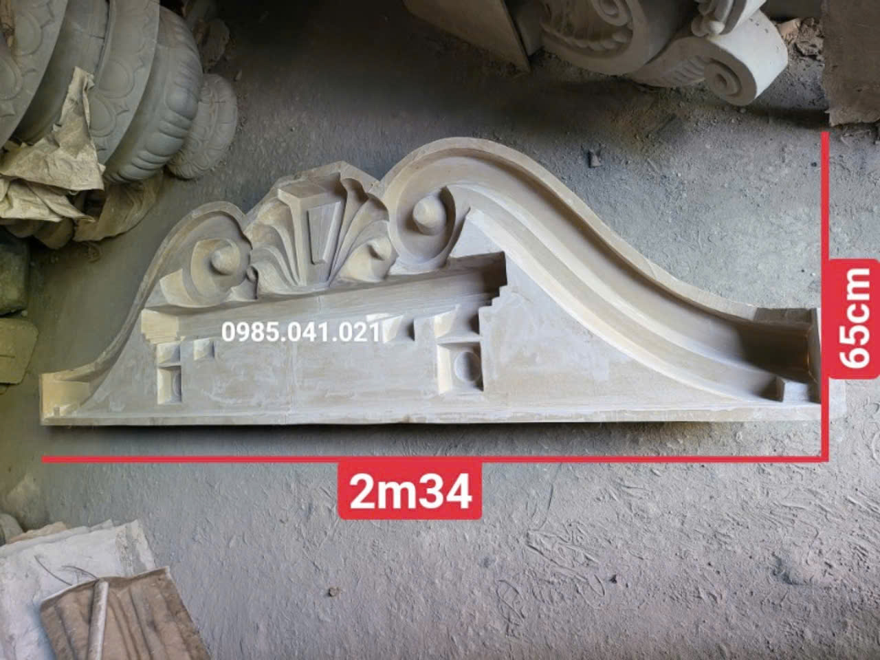 Khuôn cứng xây dựng đúc chi tiết trang trí