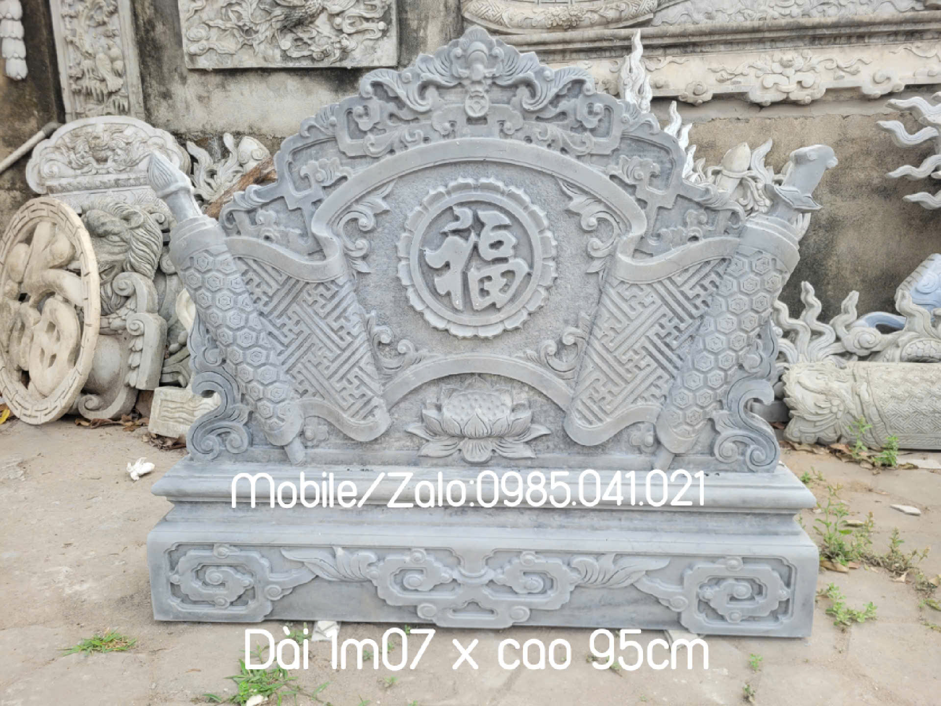 cuốn thư xi măng đẹp